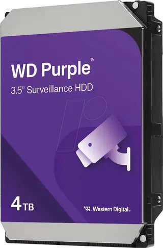 HDD WD44PURZ Purple 4TB 5400rpm 256MB