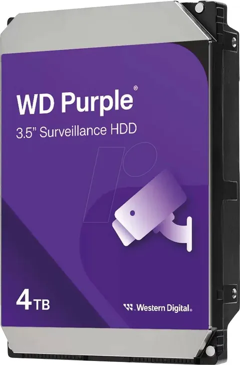 HDD WD44PURZ Purple 4TB 5400rpm 256MB