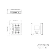 Koodpaneel DS-KD-KP (4/4)