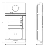 Kutsepaneel DS-KV8413-WME1(C) 2MP HD 4 kanalit (2/2)