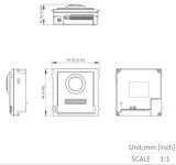 Fono kutsenupp DS-KD8003Y-IME2/NS 2MP 2-wire (4/4)