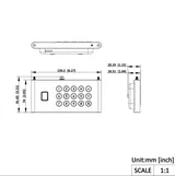 Koodpaneel DS-KDM9633-FKP 1xUSB type-C (4/4)