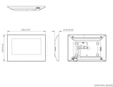 Fono komplekt DS-KIS702Y-P 2-juhtmega (3/5)