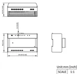 Fono komplekt DS-KIS702Y-P 2-juhtmega (2/5)