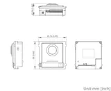 Fono komplekt DS-KIS702Y-P 2-juhtmega (5/5)