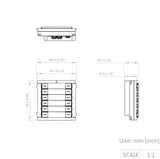 Fono lisamoodul DS-KD-K12 12 nuppu (4/4)