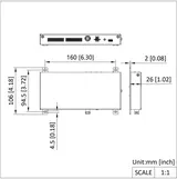 IP fono jaotur DS-KAD40 2-wire 12VDC (3/3)