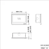 Fono monitor DS-KH8381-WTE1/Flush 7" Linux 8-series (4/4)