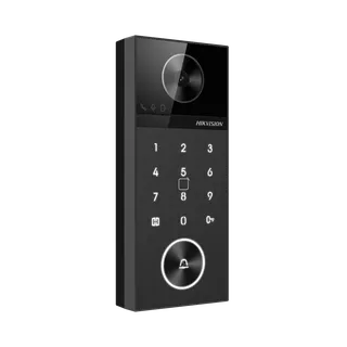 IP kutsepaneel DS-KV6124-WBE1 4MP kaardilugeja + PIN väli must