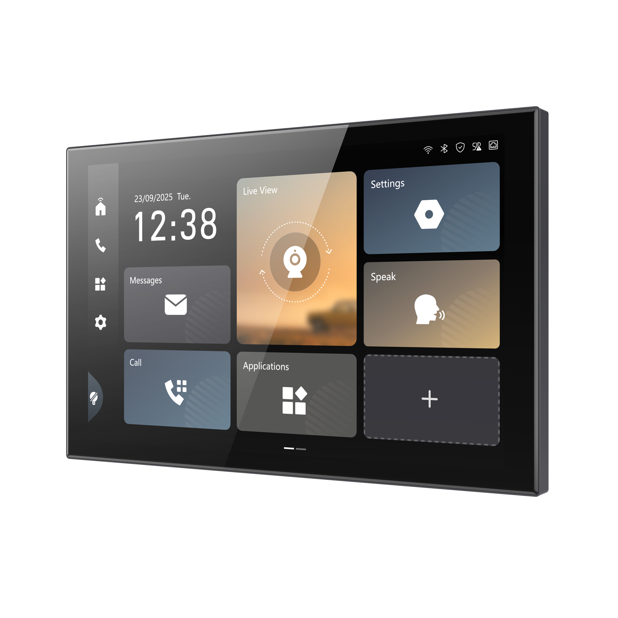 Fono monitor DS-KH9570-WTE1/S 10.1" 2.5D IPS värviline puutetundlik ekraan 9-seeria