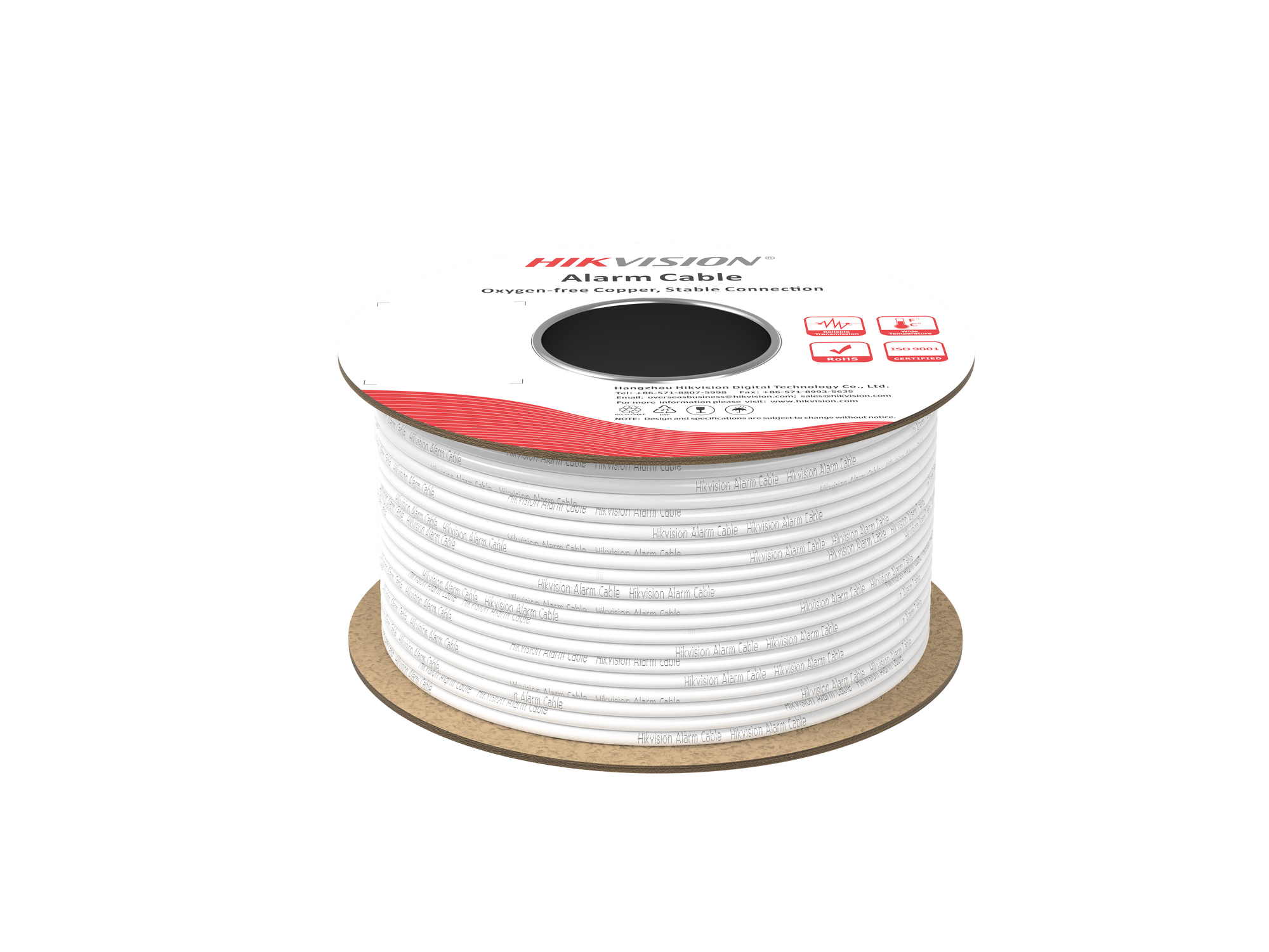 Valvekaabel DS-1AC6AUC1 6x0.22 PVC Eca varjestamata valge 100m