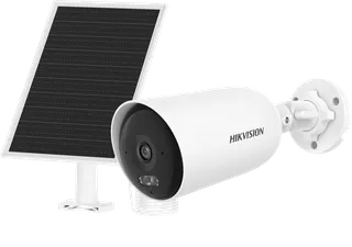 IP kaamera komplekt DS-2CFS04/4G 4MP f2.8mm 4G LTE mini PT valge+ päikesepaneel