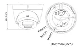 IP kaamera DS-2CD1323G2-LIU 2MP 2.8mm kuppel valge (4/4)