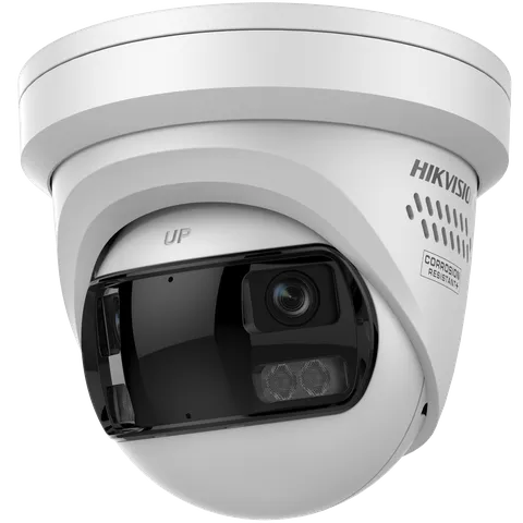 IP kaamera DS-2CD2387G3P-LIS2UY/SL 8MP f2.8mm 180° kuppel valge