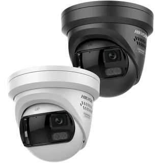 IP kaamera DS-2CD23127G3P-LIS2UY/SL 12MP f2.8mm 180° kuppel must