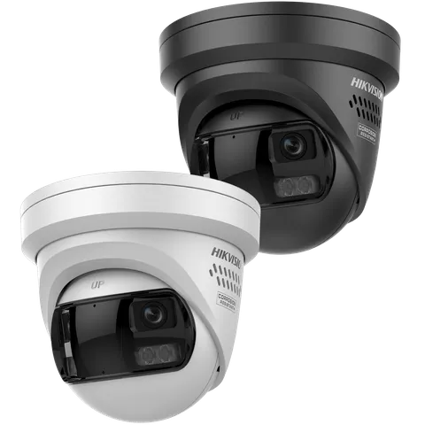 IP kaamera DS-2CD23127G3P-LIS2UY/SL 12MP f2.8mm 180° kuppel must