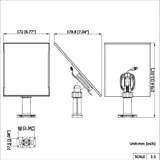 IP kaamera komplekt DS-2CFS04/4G 4MP f2.8mm 4G LTE mini PT valge+ päikesepaneel (6/6)