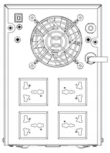 UPS DS-UPS3000 3000VA/1800W Tower (2/5)