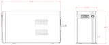 UPS DS-UPS2000/GER 2000VA/1200W Tower (5/6)