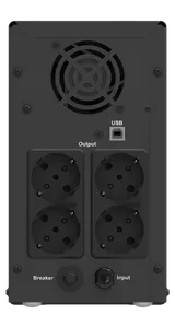 UPS DS-UPS2000-R 2000VA/1200W 4x Schuko Tower (2/4)