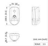 Liikumisandur DS-PD501PC12 Bus PIR-kaamera PET 30kg 12m valge (3/3)