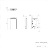 Juhtmega sõrmistik DS-PK501LTM-HWE LCD (2/2)
