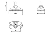 Kinnitus DS-PDB-IN-Universalbracket universaalne (3/3)