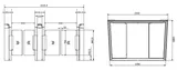 Turnikee parem osa DS-K3B530X-R/M (2/2)
