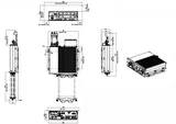 MVR AE-MN5043 4 kanalit RJ45 (2/2)