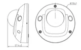 IP kaamera DS-2XM6756G1-IM/ND 5MP 2mm mini kuppel valge (2/2)