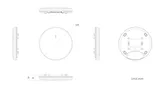 Access point DS-3WAP622G-SI 1800Mbps Wi-Fi 6 sise (2/2)