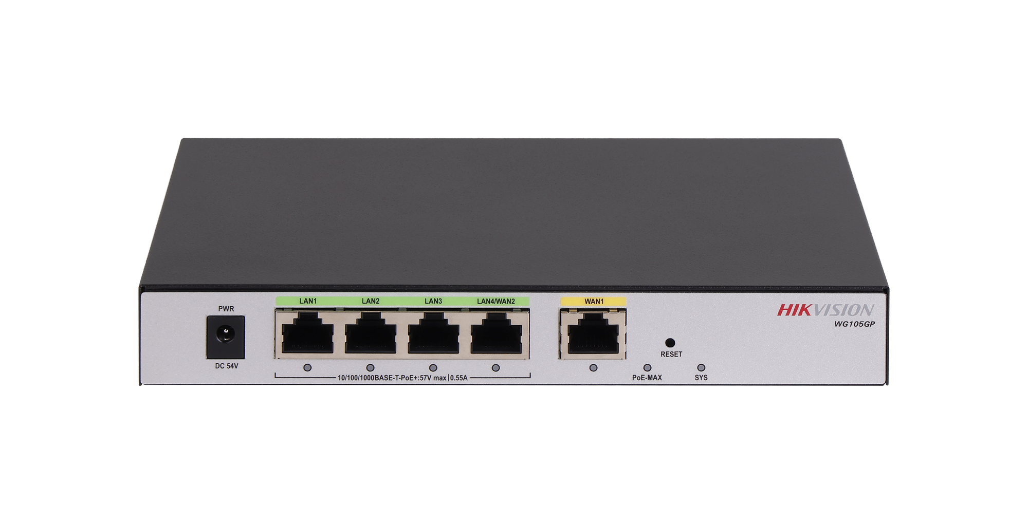 Ruuter DS-3WG105GP-SI All-in-one 5-port PoE 1000Mbps
