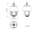 PTZ kaamera DS-2DE7A812MCG-EB 8MP 12X turbo kuppel (2/2)