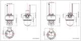 PTZ kaamera DS-2DE2C400MWG-4G 4MP f2.8mm kuppel valge (4/4)