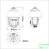 PTZ kaamera DS-2DF8442I5XG1-ELWY 4MP 42X turbo kuppel valge (2/2)