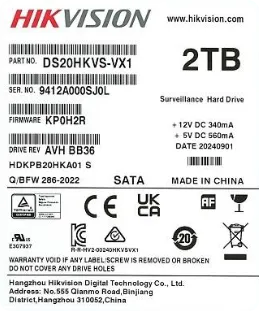 HDD DS20HKVS-VX1 2TB 3.5" SATA 5400rpm 128MB | kaameramaailm.ee HDD DS20HKVS-VX1 2TB 3.5" SATA 5400rpm 128MB