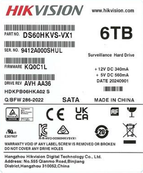 HDD DS60HKVS-VX1 6TB 3.5" SATA 5400rpm 128MB