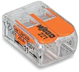 Liitmik 221-412 2x0.14-4mm² läbipaistev/oranž (2/2)