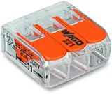 Liitmik 221-413 3x0.14-4mm² läbipaistev/oranž (1/3)