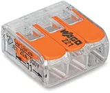 Liitmik 221-413 3x0.14-4mm² läbipaistev/oranž (2/3)