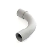 Jäik põlv 31-103-00 90° 20.5mm PVC valge