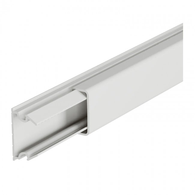 Kaablikarbik 638100 (77) 15x10mm valge 1tk=2m