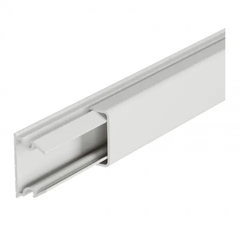 Kaablikarbik 638100 (77) 15x10mm valge 1tk=2m