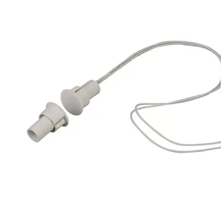 Magnetkontakt 5C-36 süvistatav metalluksele 30x19mm valge