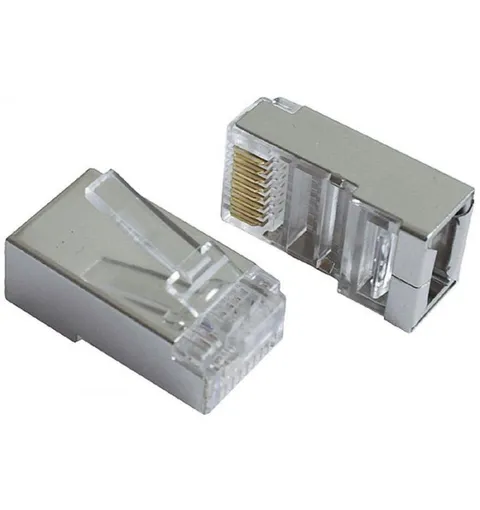 Moodulpistik SWAT8P8CF-C6 FTP CAT6 RJ45 8p8c varjestatud