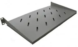 Racki kapi riiul 19'' 1U L450 hall
