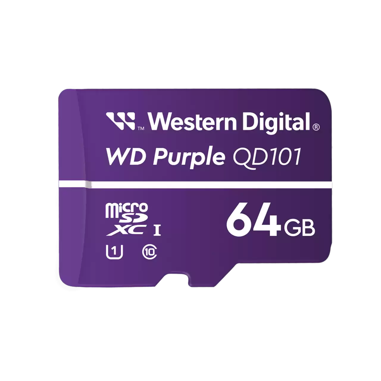 MicroSD mälukaart WDD064G1P0C 64GB QD101 Purple