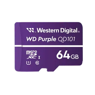 MicroSD mälukaart WDD064G1P0C 64GB QD101 Purple