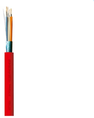 Varjestatud andurite kaabel HTKSHekw 1x2x1.0mm Cca-s1a d1 a1 punane 100m