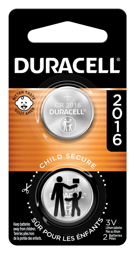 Patarei Duracell CR2016 Liitium 1tk
